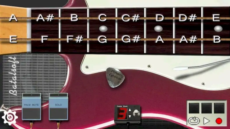 Скачать Электрогитара (Power Guitar) [Взлом Бесконечные монеты и МОД Меню] версия 2.2.4 на Андроид