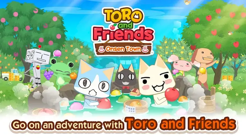 Скачать Toro and Friends: Onsen Town [Взлом Бесконечные монеты и МОД Меню] версия 2.5.5 на Андроид