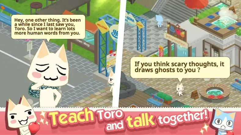 Скачать Toro and Friends: Onsen Town [Взлом Бесконечные монеты и МОД Меню] версия 2.5.5 на Андроид
