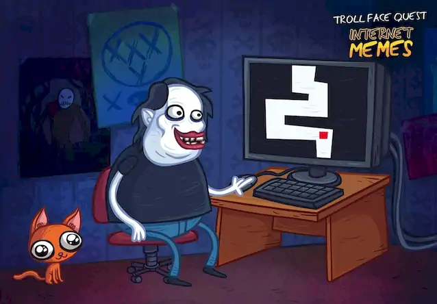 Скачать Troll Face Quest Internet Meme [Взлом на монеты и МОД Меню] версия 1.9.2 на Андроид