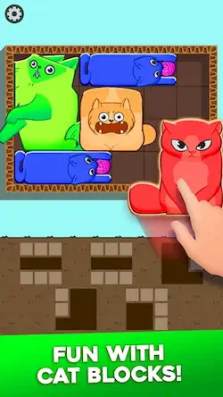 Скачать Block Puzzle Cats [Взлом Много денег и МОД Меню] версия 0.1.6 на Андроид