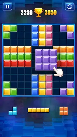 Скачать Block Puzzle [Взлом Много монет и МОД Меню] версия 1.5.8 на Андроид