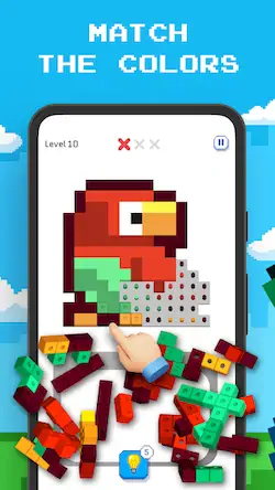 Скачать Blockin' Color - Block Puzzle [Взлом Много денег и МОД Меню] версия 1.1.4 на Андроид