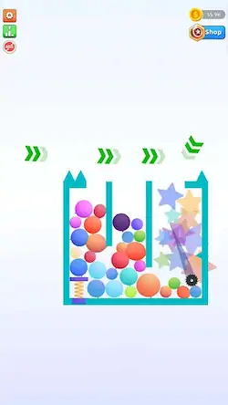 Скачать Отскок и лопанье шаров [Взлом на деньги и МОД Меню] версия 0.7.1 на Андроид