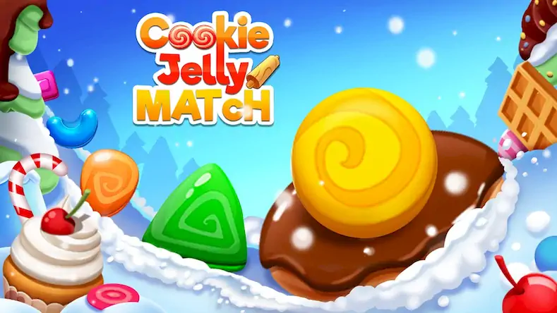 Скачать Cookie Jelly Match [Взлом Бесконечные деньги и МОД Меню] версия 1.2.9 на Андроид