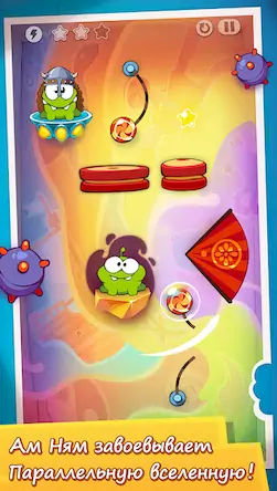 Скачать Cut the Rope: Time Travel [Взлом Много денег и МОД Меню] версия 2.1.3 на Андроид