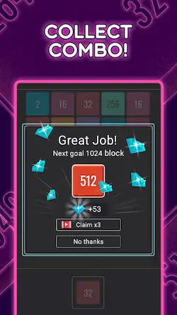 Скачать Join Blocks: Головоломка 2048 [Взлом Бесконечные монеты и МОД Меню] версия 1.1.8 на Андроид