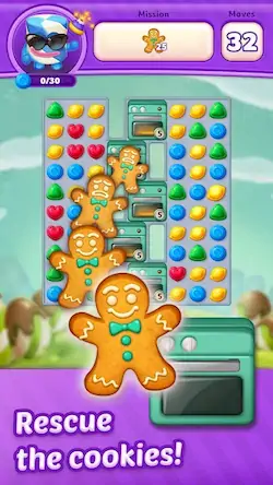 Скачать Lollipop Sweet Heroes Match3 [Взлом Много монет и МОД Меню] версия 2.9.3 на Андроид