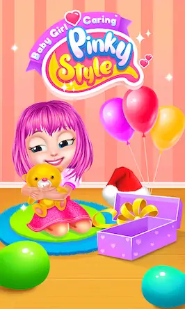 Скачать Baby Girl Caring Pinky Style [Взлом Много монет и МОД Меню] версия 0.4.4 на Андроид