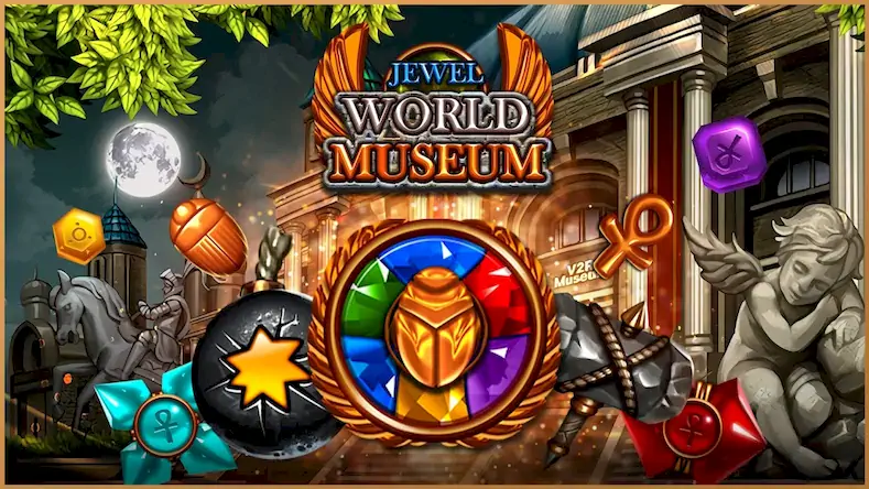 Скачать Jewel World Museum [Взлом на деньги и МОД Меню] версия 1.8.4 на Андроид