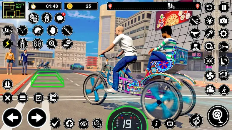 Скачать BMX Cycle Games 3D Cycle Race [Взлом на монеты и МОД Меню] версия 1.7.7 на Андроид