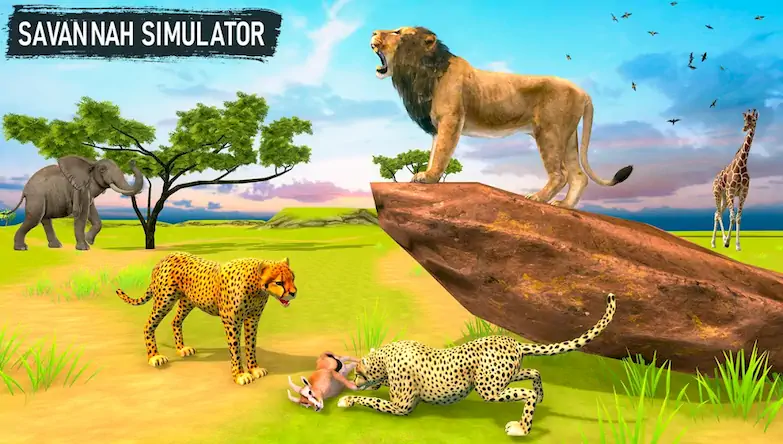 Скачать Savanna Safari: Land of Beasts [Взлом Бесконечные монеты и МОД Меню] версия 2.1.9 на Андроид