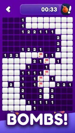 Скачать Minesweeper Bomb Logic Puzzles [Взлом на монеты и МОД Меню] версия 0.8.4 на Андроид