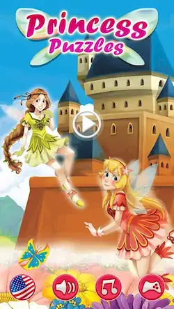 Скачать принцесса и девочек Пазлы [Взлом на монеты и МОД Меню] версия 1.7.4 на Андроид
