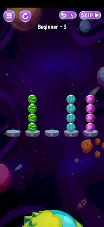 Скачать Sorting Planets - Space World [Взлом Бесконечные деньги и МОД Меню] версия 1.6.8 на Андроид