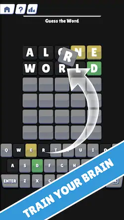 Скачать Wordly - Try to Guess Word [Взлом Много монет и МОД Меню] версия 0.4.1 на Андроид