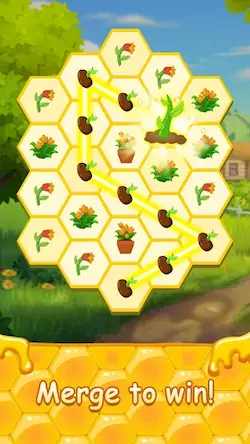 Скачать Honey Bottles - merge puzzle [Взлом Бесконечные монеты и МОД Меню] версия 2.5.2 на Андроид