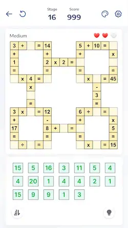 Скачать Математические игры Crossmath [Взлом Бесконечные деньги и МОД Меню] версия 2.6.2 на Андроид