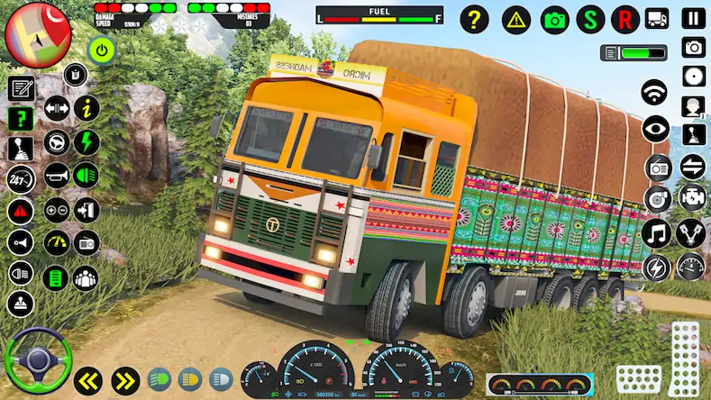 Скачать Indian Truck Diving Simulator [Взлом Много денег и МОД Меню] версия 2.7.2 на Андроид