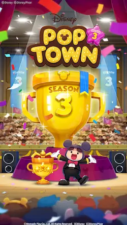 Скачать Disney POP TOWN [Взлом Бесконечные деньги и МОД Меню] версия 2.8.1 на Андроид