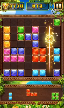 Скачать Puzzle Block Jewels [Взлом на монеты и МОД Меню] версия 0.1.6 на Андроид