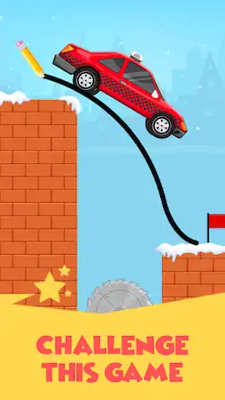 Скачать Draw 2 Bridge: Draw Save Car [Взлом Бесконечные деньги и МОД Меню] версия 0.3.2 на Андроид