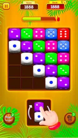 Скачать Dice Merge - Dice Puzzle Game [Взлом Много монет и МОД Меню] версия 0.4.3 на Андроид