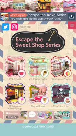 Скачать Escape the Sweet Shop Series [Взлом Бесконечные деньги и МОД Меню] версия 2.1.5 на Андроид