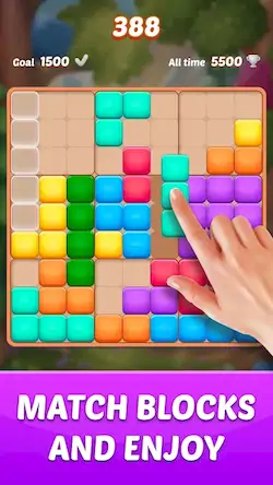 Скачать Block Puzzle Game [Взлом на деньги и МОД Меню] версия 1.8.2 на Андроид