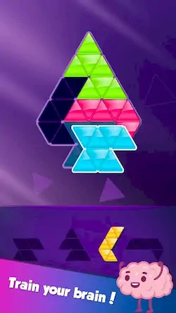 Скачать Block! Triangle Puzzle Tangram [Взлом Бесконечные деньги и МОД Меню] версия 0.4.9 на Андроид