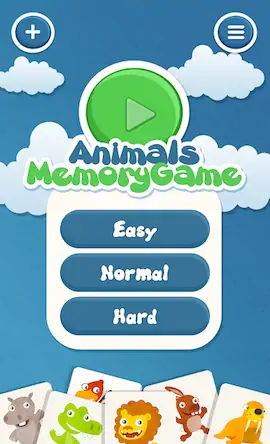 Скачать Животные память игры для детей [Взлом Бесконечные деньги и МОД Меню] версия 0.5.6 на Андроид