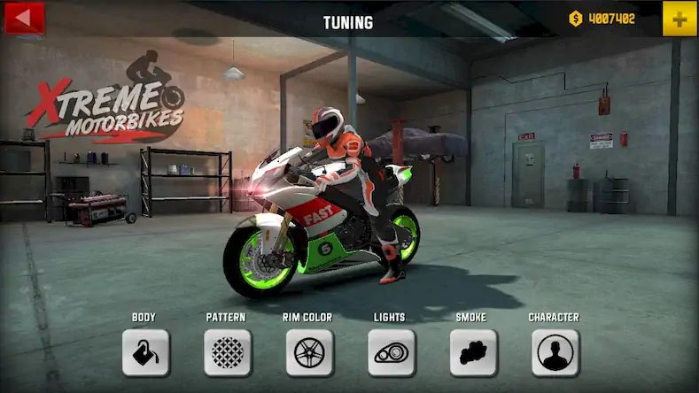 Скачать Xtreme Motorbikes [Взлом на деньги и МОД Меню] версия 1.1.1 на Андроид
