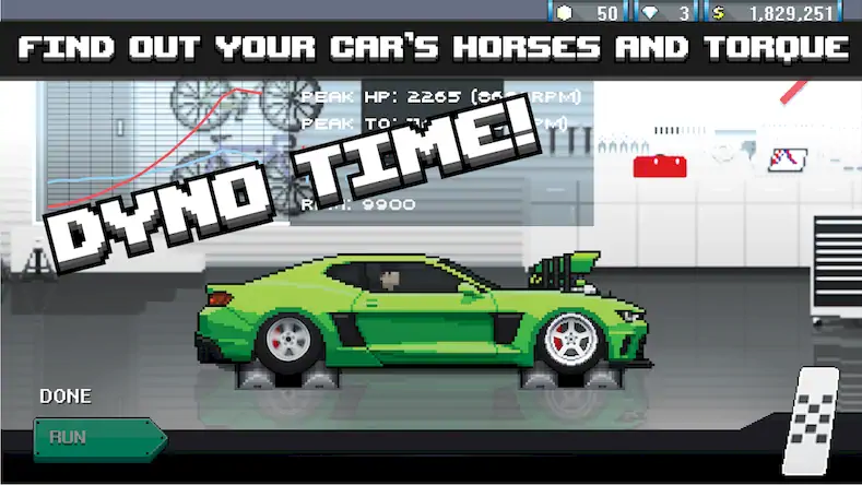 Скачать Pixel Car Racer [Взлом на деньги и МОД Меню] версия 2.7.3 на Андроид