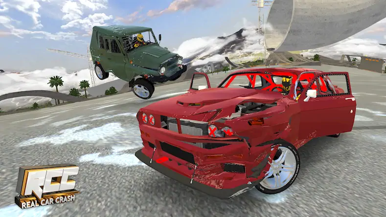 Скачать RCC - Real Car Crash Simulator [Взлом Бесконечные монеты и МОД Меню] версия 2.6.2 на Андроид