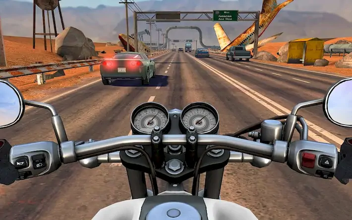 Скачать Moto Rider GO: Highway Traffic [Взлом на монеты и МОД Меню] версия 0.6.5 на Андроид