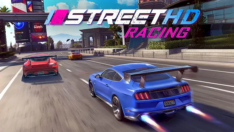 Скачать Street Racing HD [Взлом Много денег и МОД Меню] версия 1.6.9 на Андроид