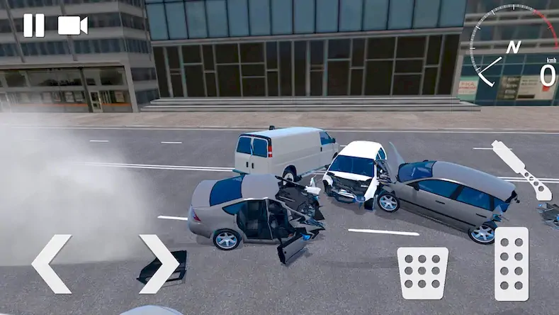 Скачать Traffic Crashes Car Crash [Взлом на монеты и МОД Меню] версия 0.7.6 на Андроид