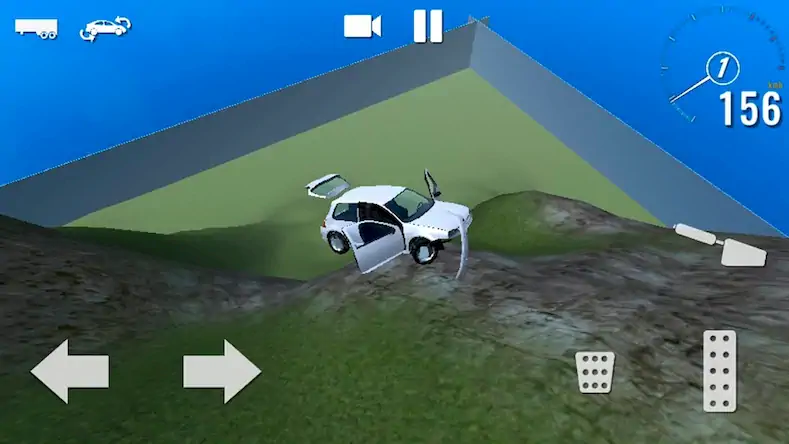 Скачать Car Crash Simulator: Accident [Взлом на монеты и МОД Меню] версия 0.9.8 на Андроид