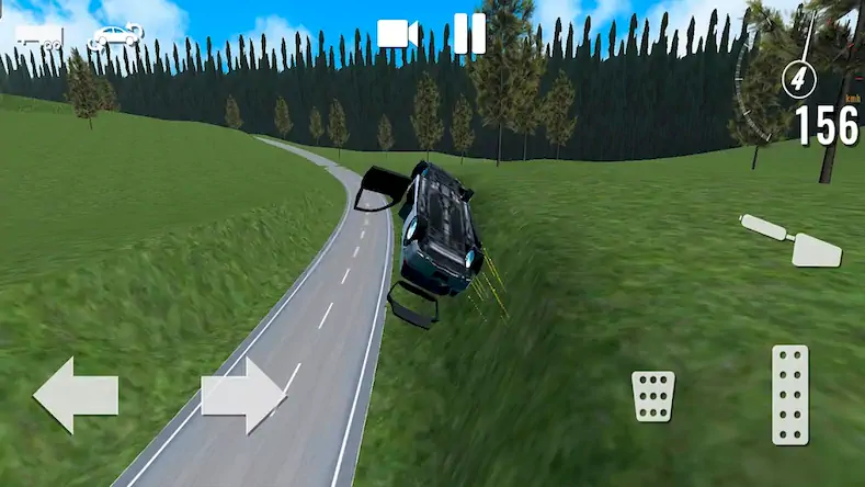 Скачать Car Crash Simulator: Accident [Взлом на монеты и МОД Меню] версия 0.9.8 на Андроид