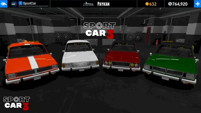 Скачать Sport car 3 : Taxi & Police -  [Взлом Много денег и МОД Меню] версия 0.7.5 на Андроид