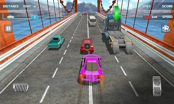 Скачать Turbo Driving Racing 3D [Взлом Много монет и МОД Меню] версия 2.1.7 на Андроид