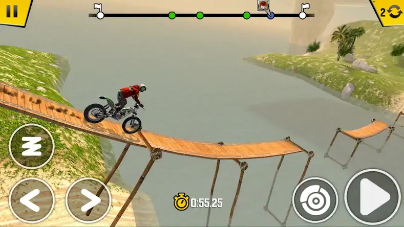 Скачать Trial Xtreme 4 Bike Racing [Взлом на монеты и МОД Меню] версия 0.2.2 на Андроид