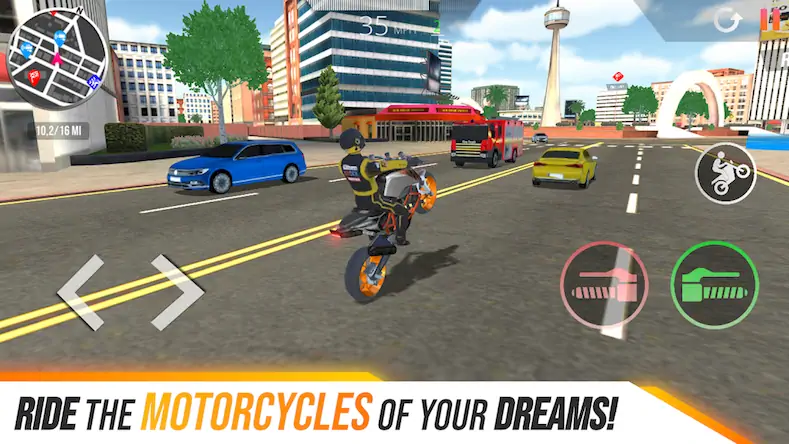 Скачать Motorcycle Real Simulator [Взлом Бесконечные монеты и МОД Меню] версия 0.2.4 на Андроид