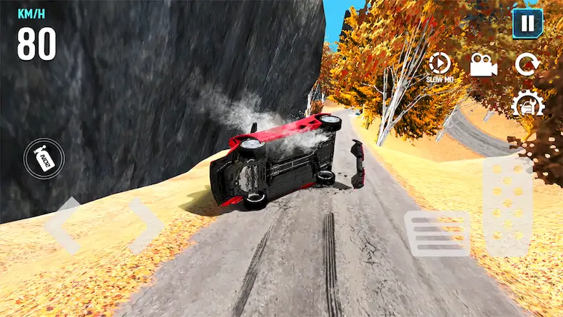 Скачать Mega Car Crash Simulator [Взлом Много монет и МОД Меню] версия 1.6.7 на Андроид