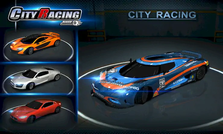 Скачать City Racing 3D [Взлом Бесконечные монеты и МОД Меню] версия 2.2.6 на Андроид