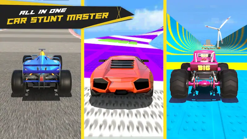 Скачать GT Car Stunts 3D: Car Games [Взлом Бесконечные монеты и МОД Меню] версия 1.5.7 на Андроид
