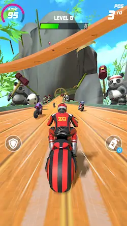 Скачать Bike Race: Racing Game [Взлом Много денег и МОД Меню] версия 1.3.7 на Андроид