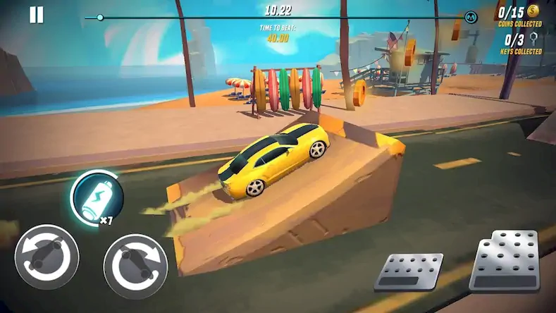 Скачать Stunt Car Extreme [Взлом Бесконечные деньги и МОД Меню] версия 1.4.1 на Андроид