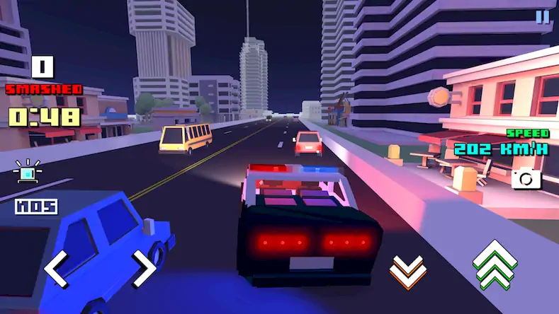 Скачать Blocky Car Racer [Взлом Много монет и МОД Меню] версия 2.3.5 на Андроид