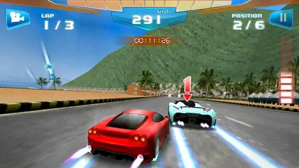 Скачать Быстрые гонки 3D - Fast Racing [Взлом Бесконечные деньги и МОД Меню] версия 2.3.7 на Андроид